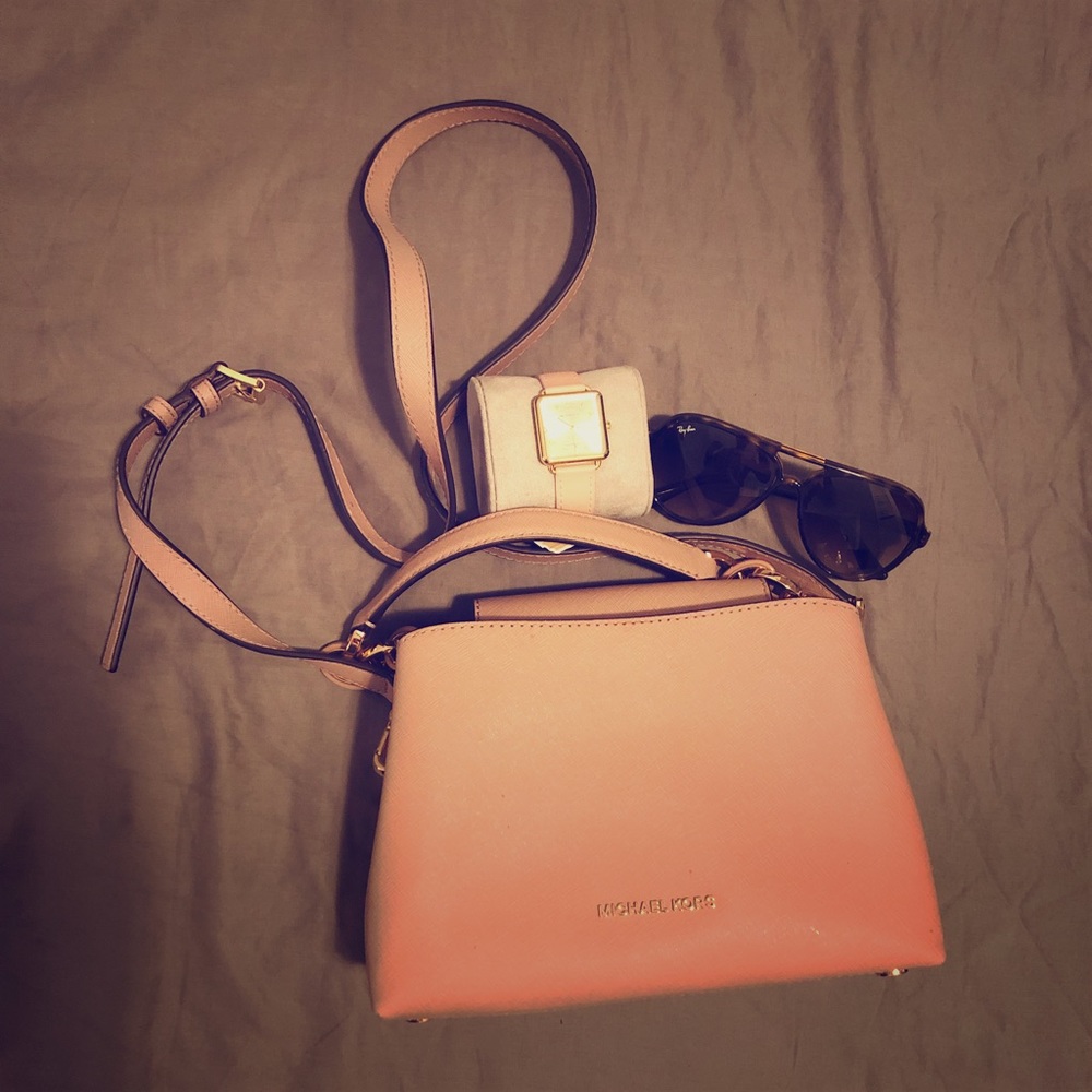 Pink MK mini bag
